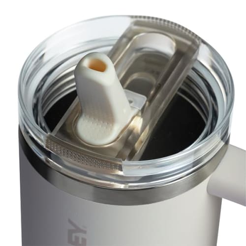 STANLEY Quencher Pro Tour Flip Straw Tumbler, 0.88L, Stainless Steel, Insulated, 880ml, Outdoor Water Bottle, Black 2.0, 10-12485