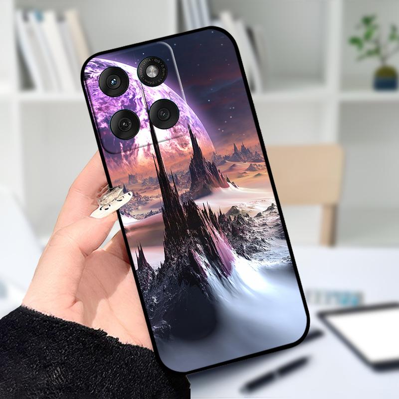 Dla Motorola Edge 60 Fusion Miękkie Etui XT2503-4 Uroczy Kreskówkowy Silikonowy Pokrowiec TPU na Telefon Dla Moto Edge 60Fusion 5G Ochronne Fundas