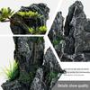 Aquarium Decoration Set: Artificial Rockery, Stone, Grass, and Resin Ornaments with Aquatic Plants for Landscaping