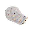 Rainbow Denim Hole Baseball Cap Men Women Spring Autumn Sun Hat