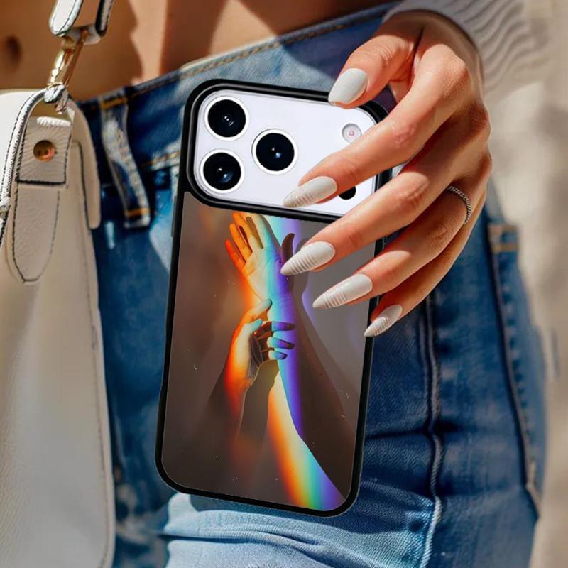 LGBT Pride Love Phone Case For iPhone 17 Air 14 15 13 12 Max Cover For Apple 16e 11 Pro Max Plus Coque