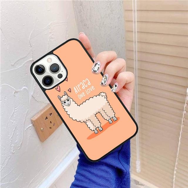 Lama Llama Alpacas Animal Coque Shell For iPhone 17 Air 15 16 14 13 12 Pro Max 11 Pro Max Plus Phone Case Cover