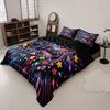 3pcs Cartoon Game Controller Print Coreless Duvet Cover Set Multi Size Comfortable Bedroom Bedding Decoration Machine Washable