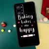 Baking Cook Chef For Realme C75 C61 C67 C63 C71 C55 C51 C65 C53 GT6 GT7 15 Pro 10 11 12 13 14 Pro Plus Case