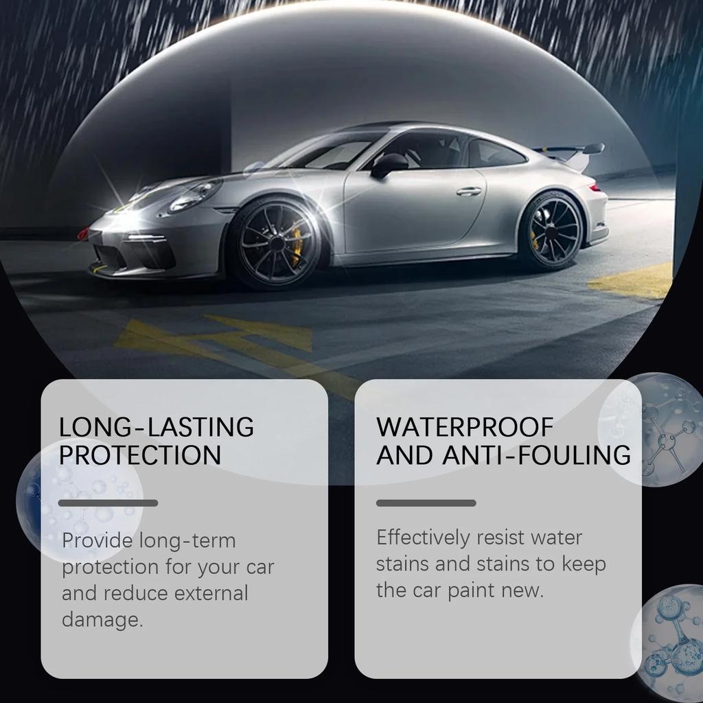 Nano Ceramic Coating Spray for Car Hydrophobic Paint & UV Protection