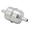 3 8in High Flow Fuel Filter Inline Hose 9746 Chrome Universial Replacement for Chevy