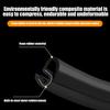 Car Door Rubber Seal Strip Snap-Type Car Weather Stripping Edge Trim Heavy Duty Automotive Gasket for Truck Rv Boat Home Suv