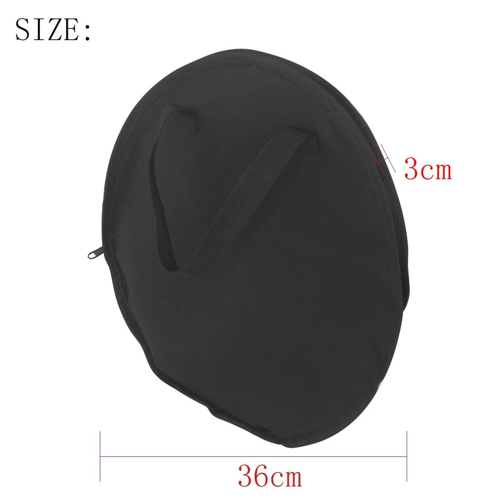 IRIN 10 Inch Dumb Drum Bag Waterproof Thicken Cotton Oxford Cloth Portable Handbag Drum Case Percussion Instrument Accessories
