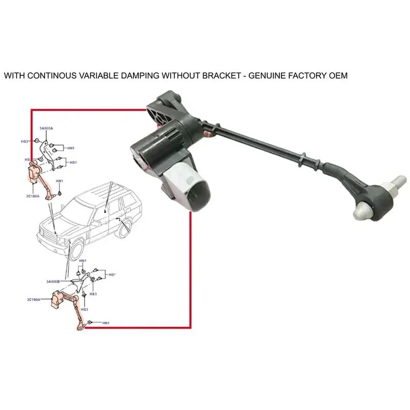 LR023651 Car 3-P Front Height Level Sensor For 2010 2011 2012 Land Rover Range Rover L322
