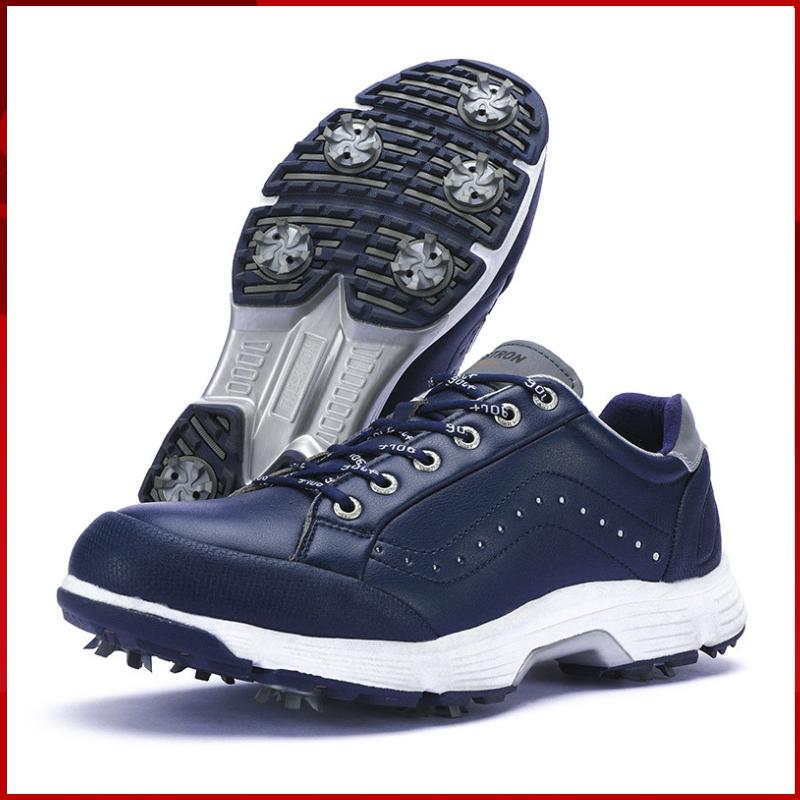 Brand THESTRON Size US 7-15 Pro Golf Shoes For Men Women With Spike Breathable Anti-Slip Outdoor Golfer Sneakers