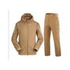 Men's Autumn and Winter Warm Outdoor Tactical Suit Overalls Suit Warm Jacket + Trousers 2-piece Set