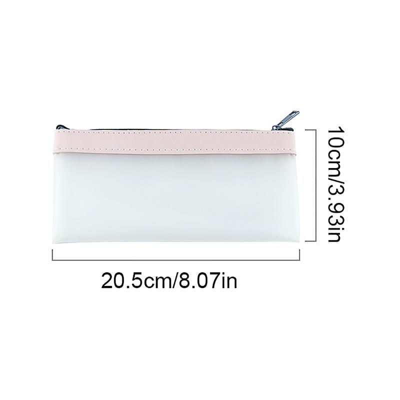 Clear Zipper Coin Purse Cute Wallet Portable Credit Card Id Bag Lipstick Pouch Data Line Key Earphone Organizer