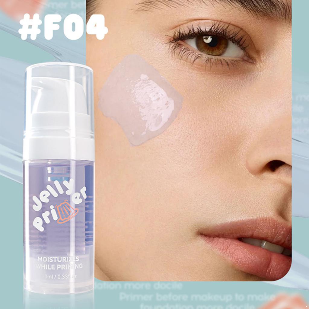 Primer em Gel Hidratante, Primer Facial à Base de Gel 10ml para Suavizar e Iluminar a Pele, Base de Maquiagem