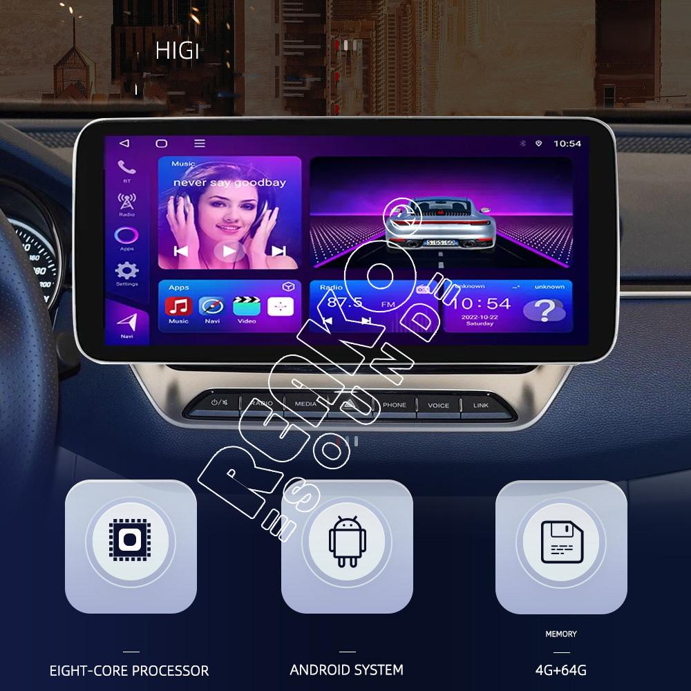 12.3" inch Car Android CarPlay Auto Car Radio Stereo Video Player navigation GPS 2 din Universal Multimedia For 2 DIN 9" Frame