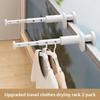 Travel Foldable Clothes Hanger Portable Hanging Drying Rack Indoor Window Drying Rack Home Hanging Rack for Clothes