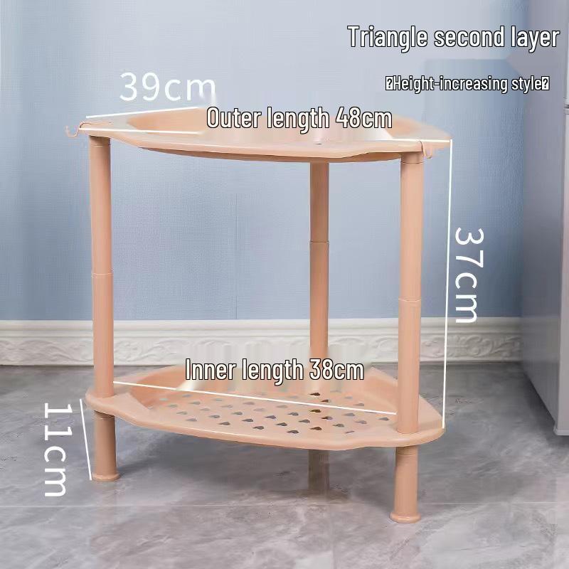 Multi-layer Storage Rack for Kitchen and Bathroom