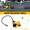 Hood Latch Release Pull Cable Handle Lever For 12-18 Ford Focus 2.0L CV6Z16A770A