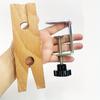 Portable Workbench Wooden Clamp V-Slot Jeweler Table Clamp Bench Pin Clamp Set  For Jewelry Making