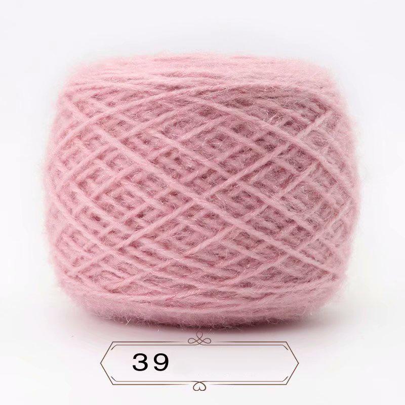 150g/míč Veverka Kašmírová příze Sametová nit v silném šátku z domácího tkaného klobouku Světlé hedvábné zlato