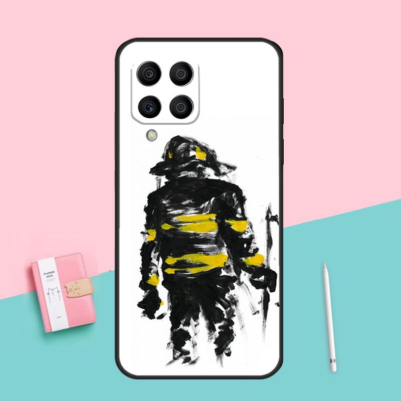 

Firefighter Fire Love For Samsung Galaxy M53 M33 M32 M16 M06 M12 M55 M15 M35 M14 M34 M54 M11 M21 M31 M13 M52 Case Samsung M54