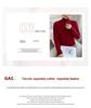 Women's Autumn-Winter Cashmere Jacquard Sweater - Half-High Neck, Loose, Slimming Knit Top