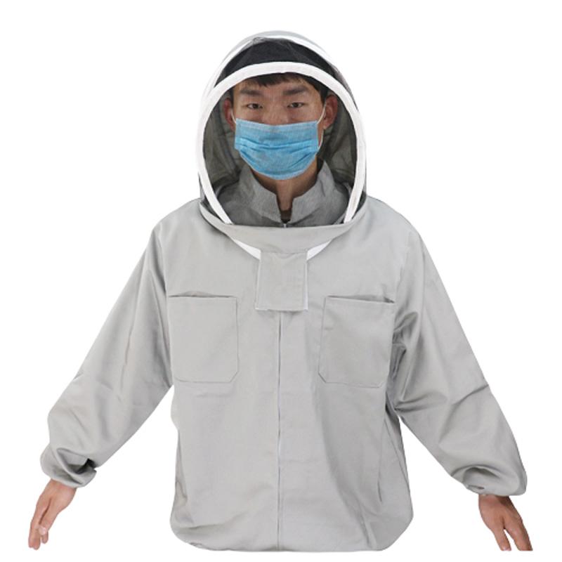 Beekeeping Suit Jacket Veil Set Anti-bee Clothing Fabric Beekeeper Clothing Apiculture Protective Bee Gloves Free Shipping