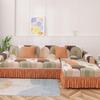 Double Sofa Large Skirt Sofa Cushion Four Seasons All Inclusive Sofa Cover Simple Elastic Luxury Sofa Protective Cover