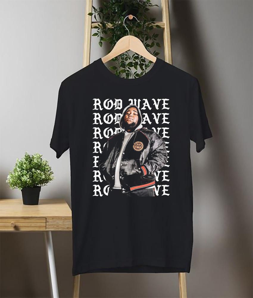

Rod Wave Gift For Fans Black T-Shirt Cotton All Size Unisex Unisex T-Shirt XXXXL