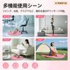 Meewtun Foot Reflexology Shiatsu Board with Foot Walking Foot Foot Use Mat, Socks, Reflexology, Shiatsu, Mat, Press, Slimming, Ergonomic, Round,