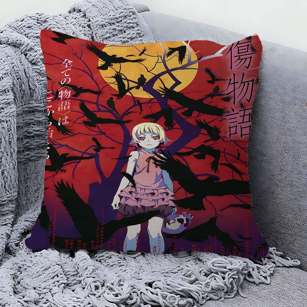 Monogatari Classic Vintage Pillow Cushion Cover Pillowcase Living Room Sofa Home Decor Customized
