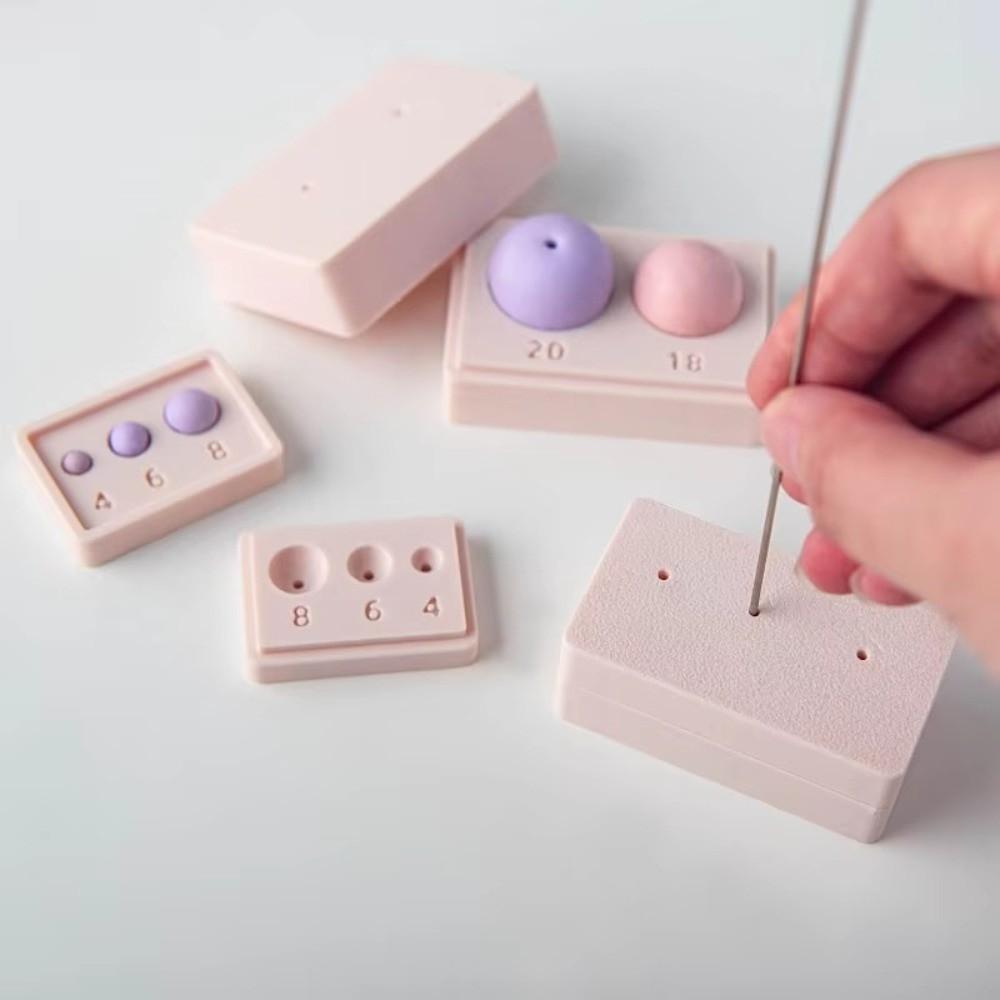 Soft Ceramic Round Ball Rolling Mold Kit Clay Round Handmade Tools New Rubbing Auxiliary Tool