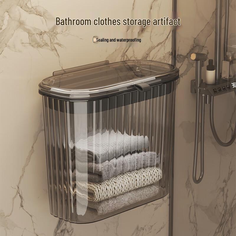 Youqin Wall-Mounted Laundry Hamper with Lid