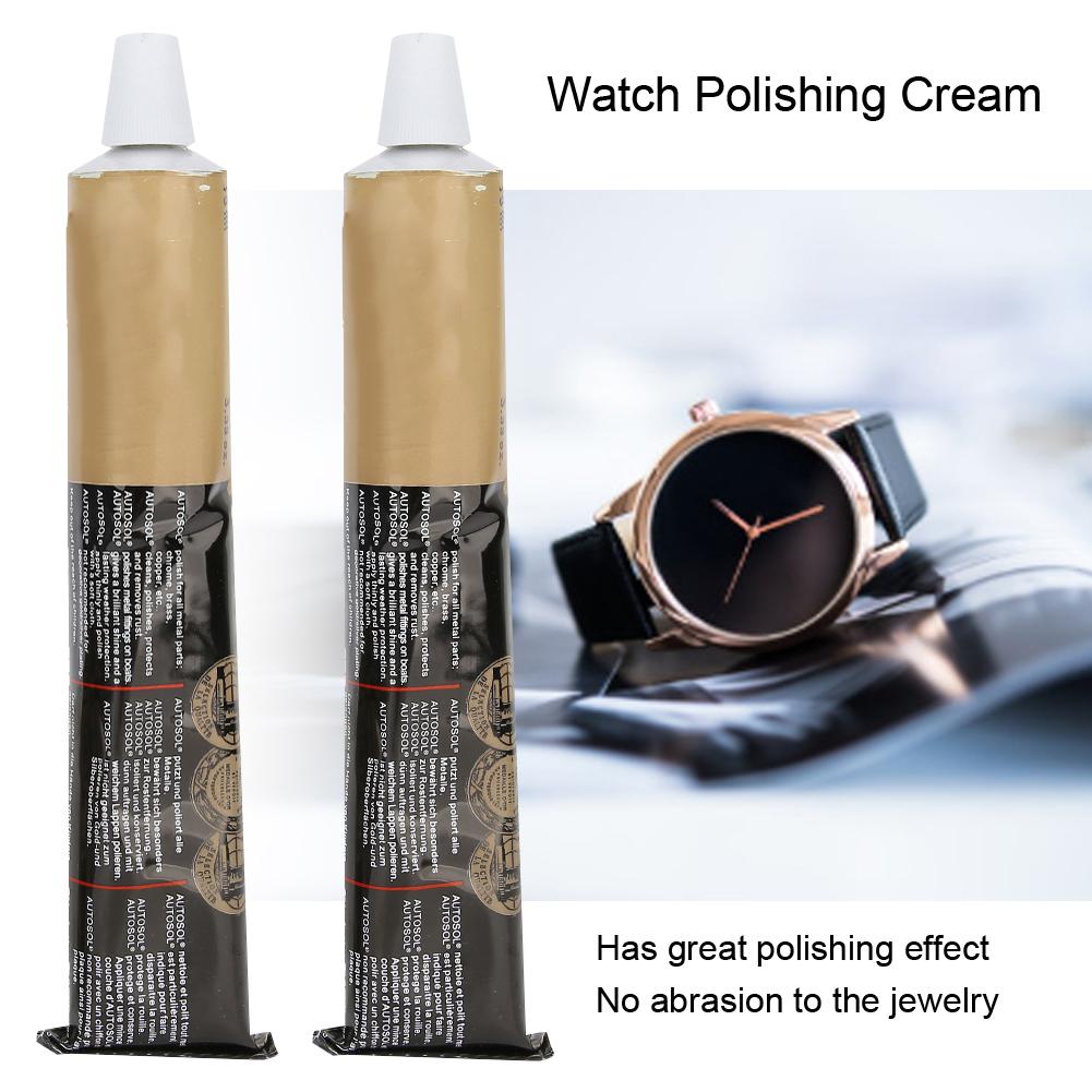 2pcs Metal Polishing Cream Watch Hardware Polishing Repairing Maintenance Cream