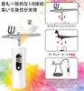 Fascinated Rechargeable Airbrush with Battery Level Visualizer, Dual Action, Three Adjustable Pressure Modes (High, Medium, Low), 0.3mm Diameter, for