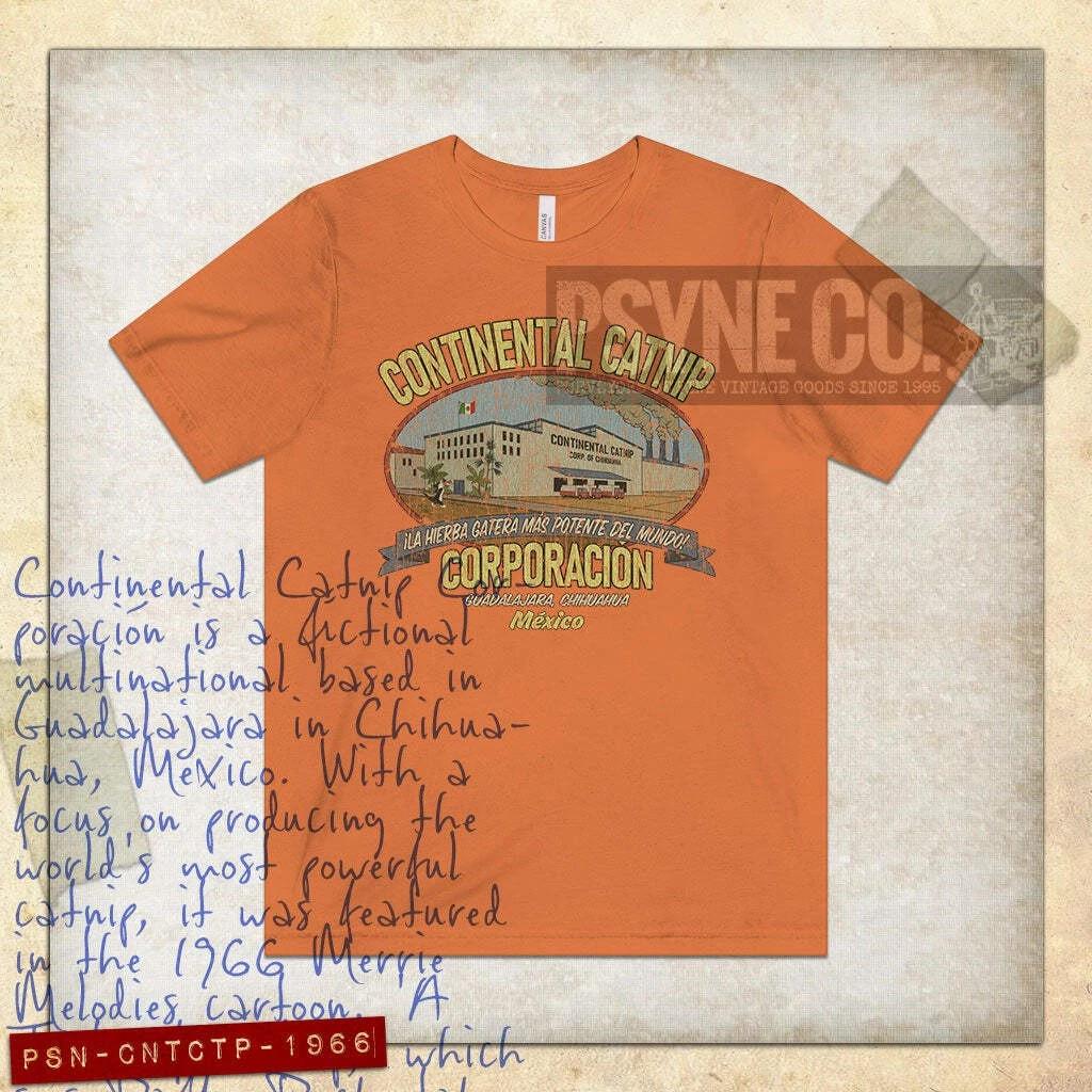

Continental Catnip Corp. of Chihuahua 1966 Vintage Men s T shirt L