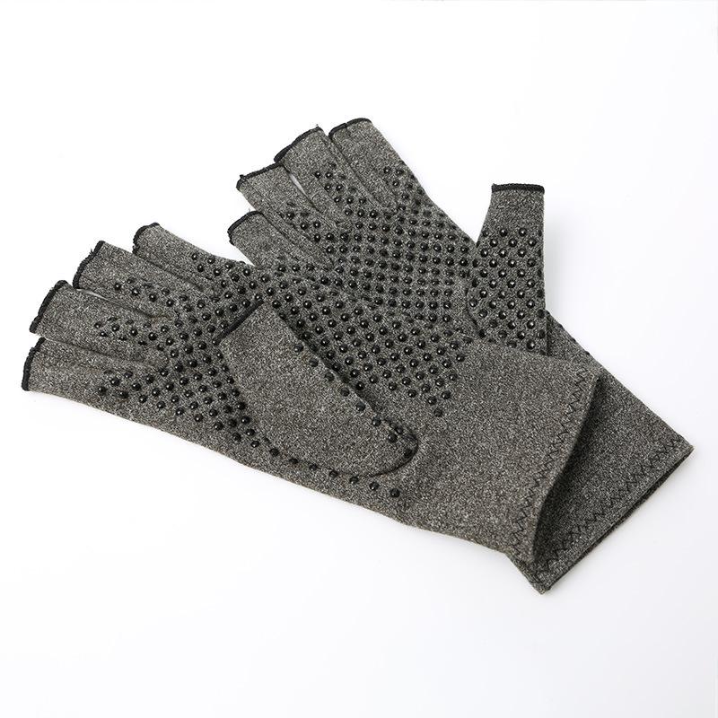 1 Pair Fingerless Compression Gloves for Arthritis Pain Relief Improve Circulation for Women Men
