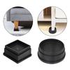 6Pcs Adjustable Bed Furniture Risers Heavy Duty Bed Lifts Risers With Rubber Pad for Couch Desk Sofa Table Enduring