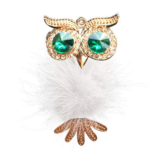 Perfume Clip Cartoon Metal Shape Good Smell Owl Mini Vehicle Air Outlet