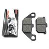 Motorcycle Front Brake Disc Pads Kits For KAWASAKI EN500 Vulcan 500 LTD 2003 2004 2005 2006-2009 ZL600 Eliminator 600 1986 1987