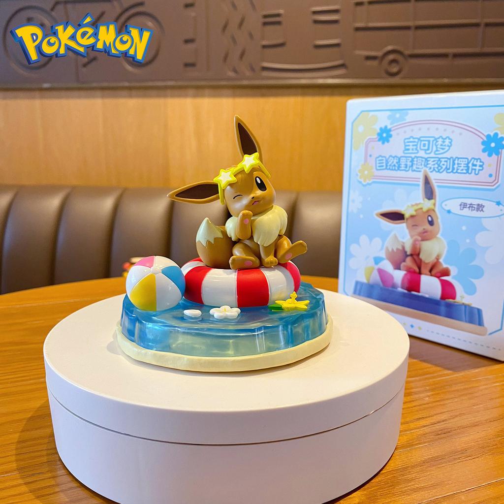Latest Authentic Pokmon Pikachu Figurine  Featuring A Natural Duck Perfect As A Birthday Present Or Small Decorative Item