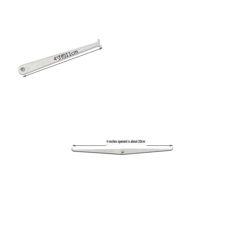 Ceramic Pottery Caliper: Steel Inner/Outer Jaw for Measuring and Trimming