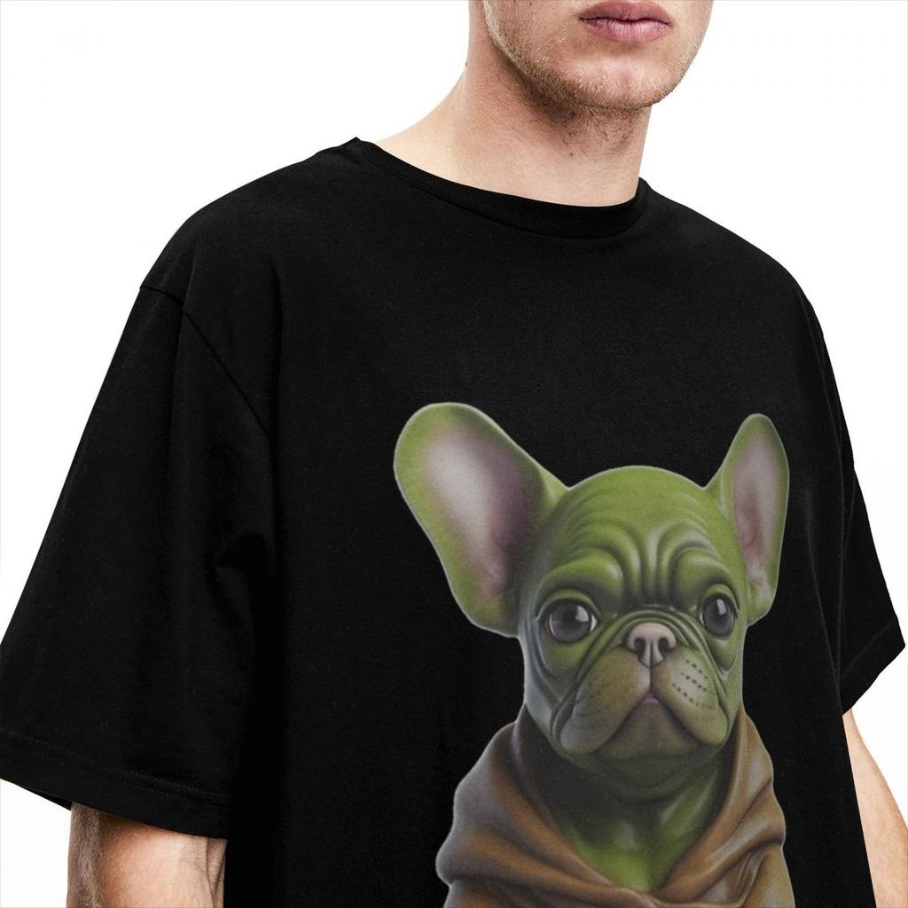 Parodie Frenchie Francouzský buldoček Pánské Dámské Tričko Roztomilé Štěně Psí Doplňky Úžasné Tričko Tričko z Čisté Bavlněné Oblečení