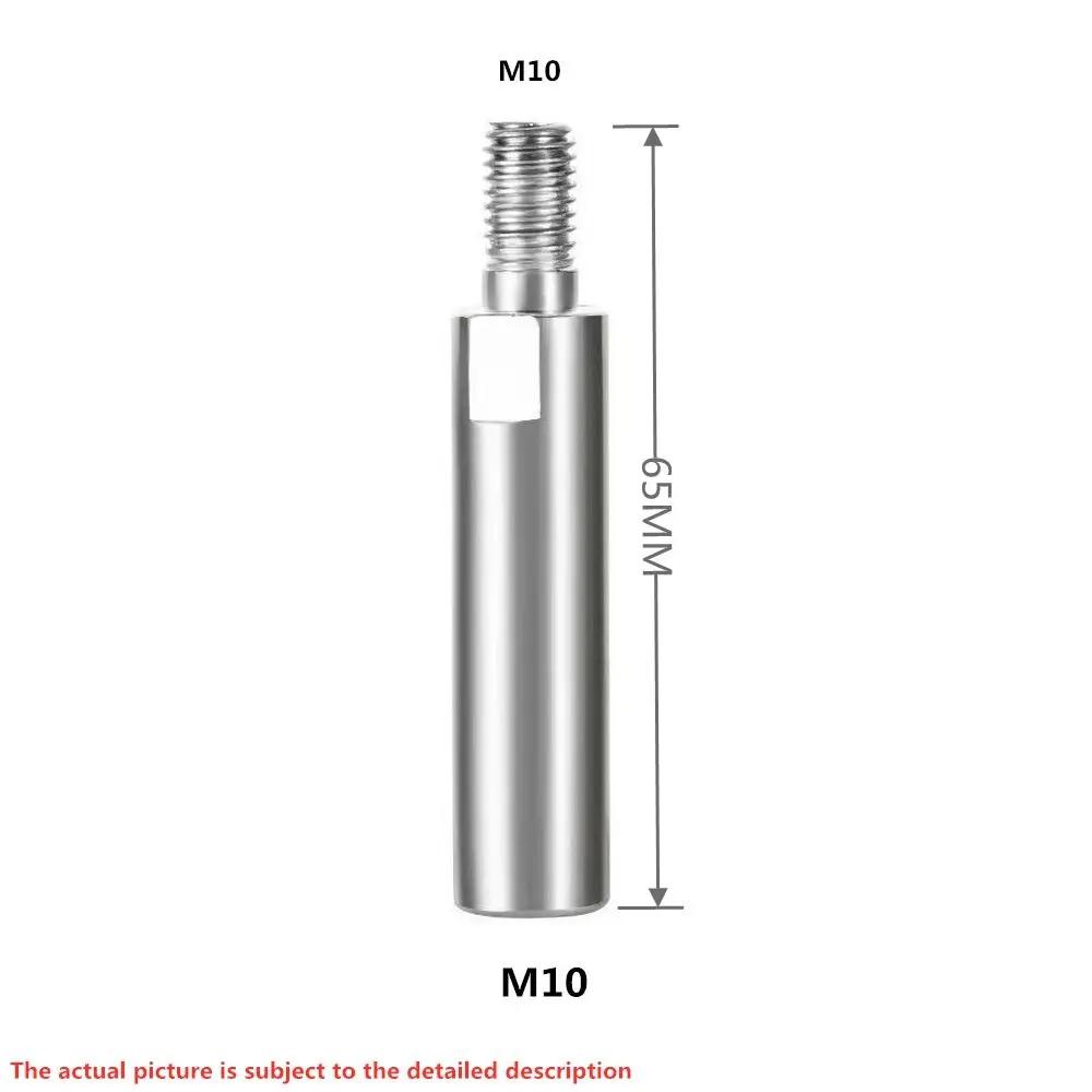 Steel Thread Adapter Extension Rod M10 M14 Power Tool Angle Grinder Connecting Rod 65/80/95/115mm Grinding Connection Adapter