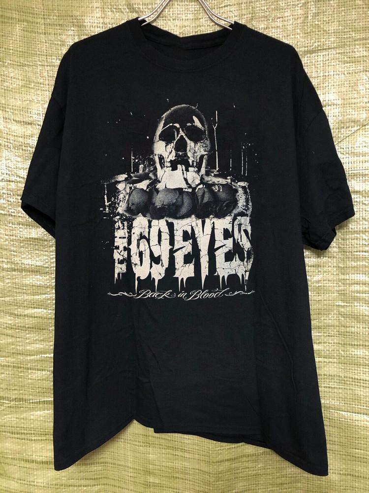 Футболка унисекс с коротким рукавом из хлопка The 69 Eyes Band Black In Blood Tour GS014 XL