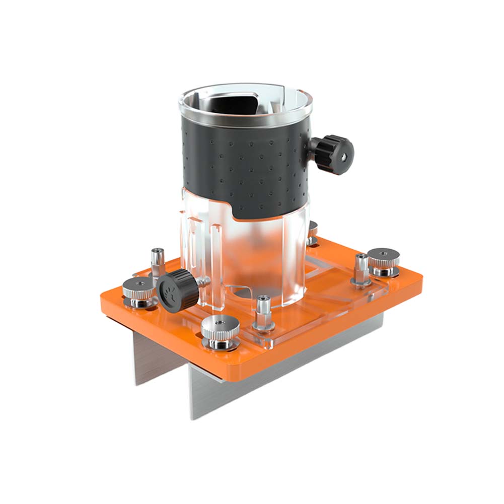 As Show Wood Router Base Adaptable Thickness Wood Tools Wood Router Works With Wood Plastic Veneer Available With Stopper