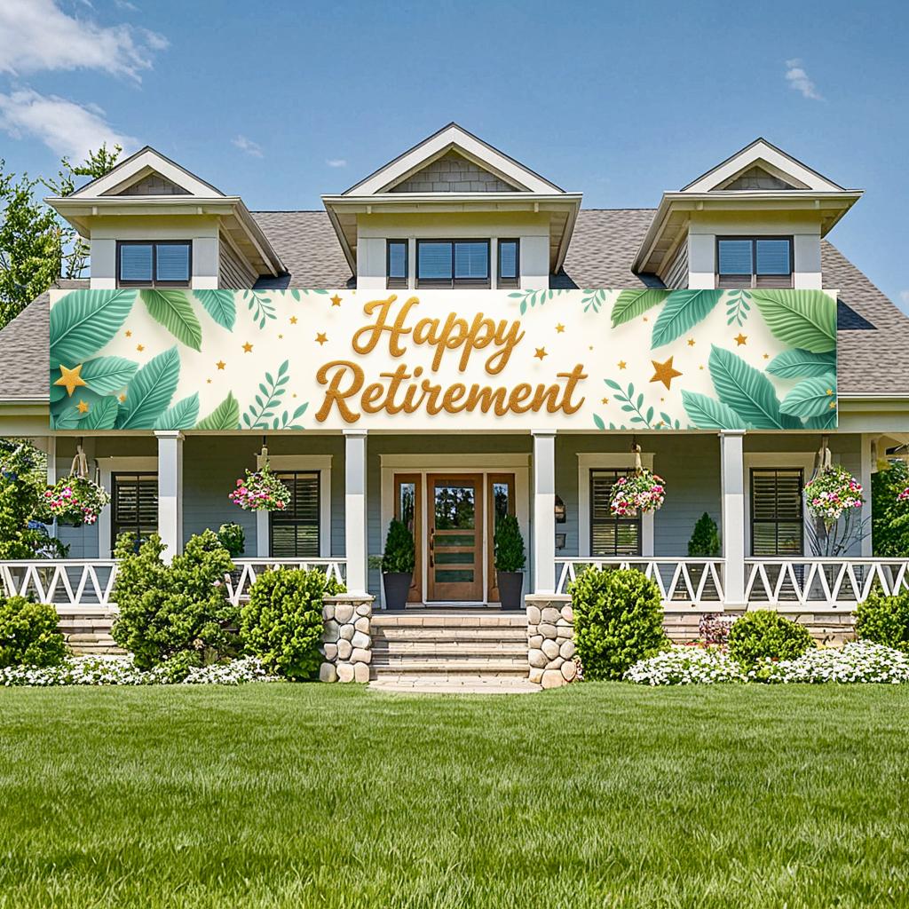 Dekoracyjny Design Dekoracja Eventowa Rekwizyt do Zdjęć Baner Emerytalny do Sesji Zdjęciowej Dekoracja Wewnętrzna Dekoracja Eventowa