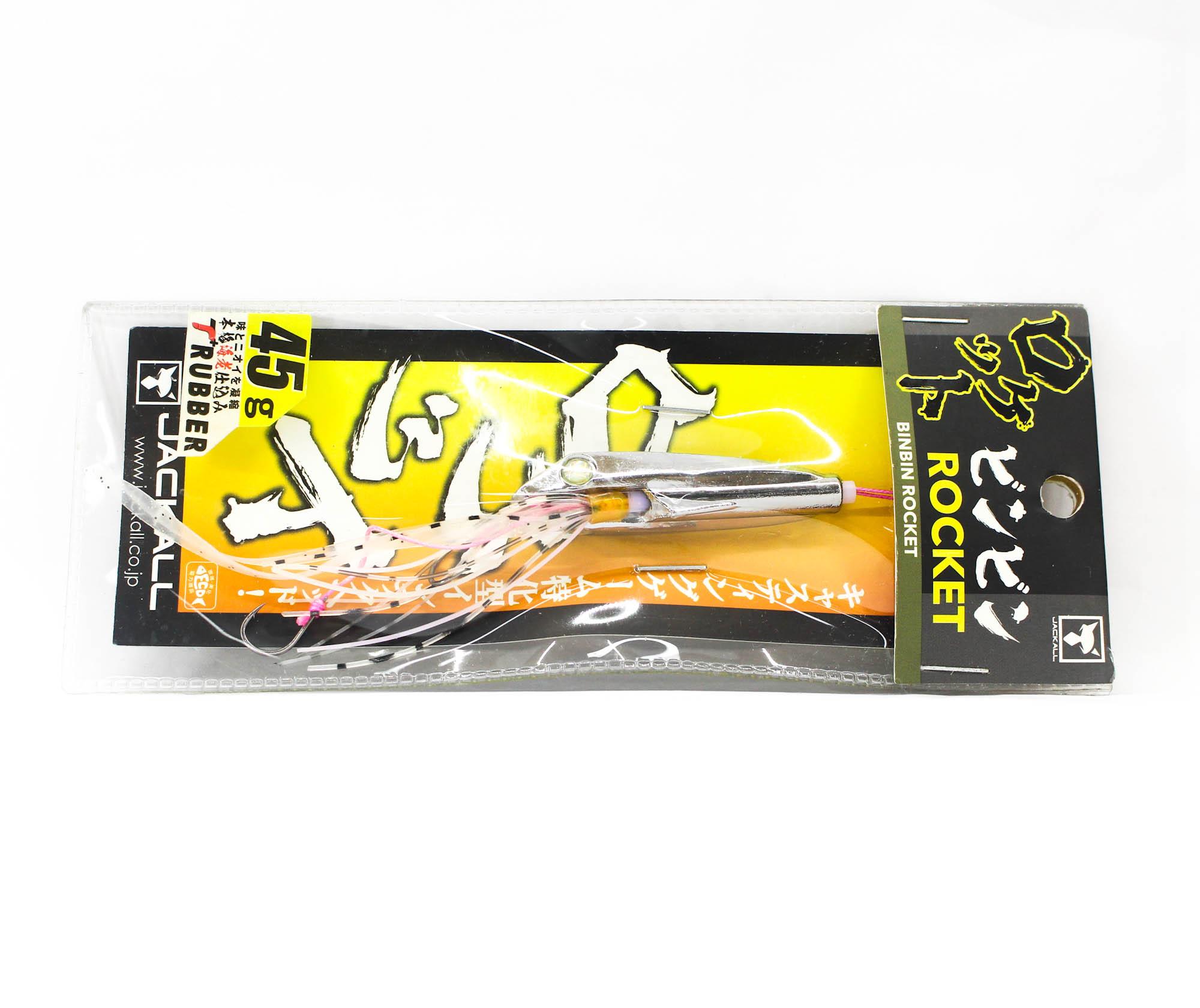 

Jackall Bin Bin Rocket 45 грамм Inchiku Mekki Silver Clear (3918)