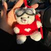 Ins Internet Celebrity Pilot Teddybär Plüsch Anhänger Kreative Puppe Niedliche Bär Puppe Schlüsselbund Tasche Hängendes Geschenk