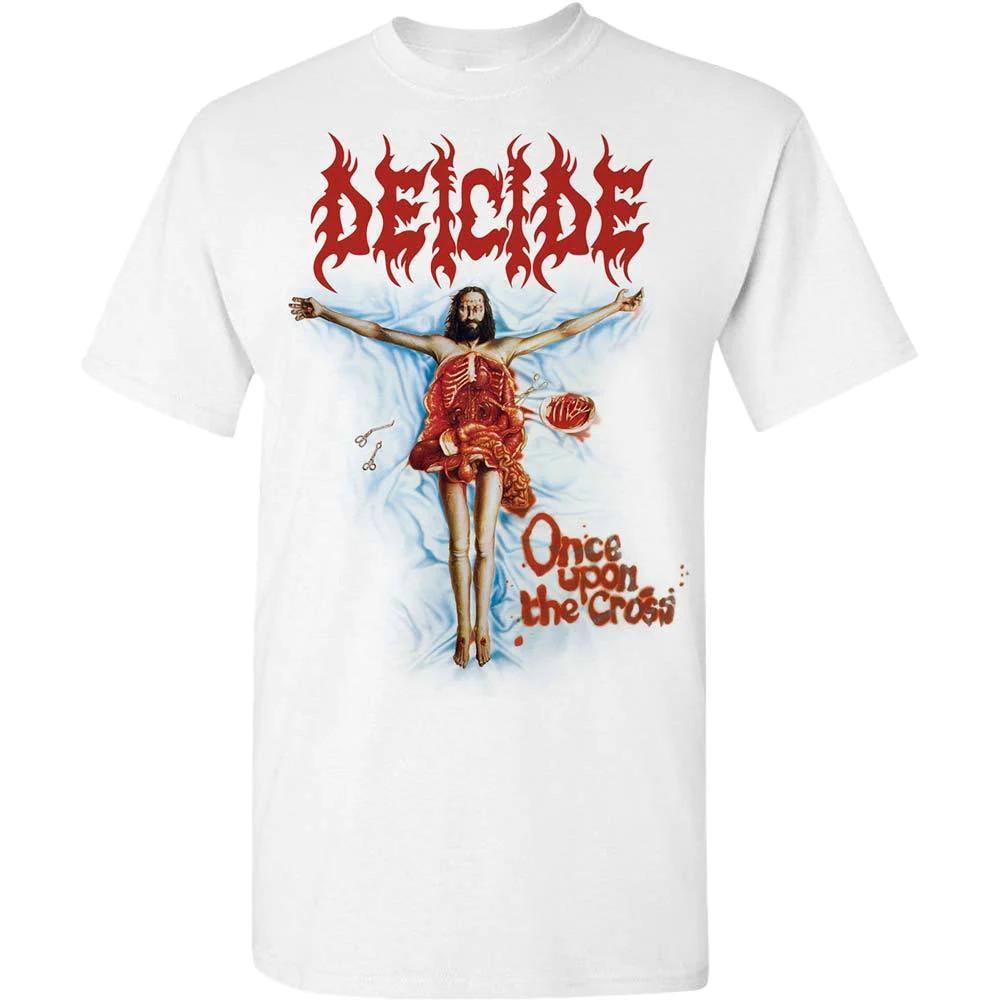 Deicide Once Upon the Cross White T-shirt