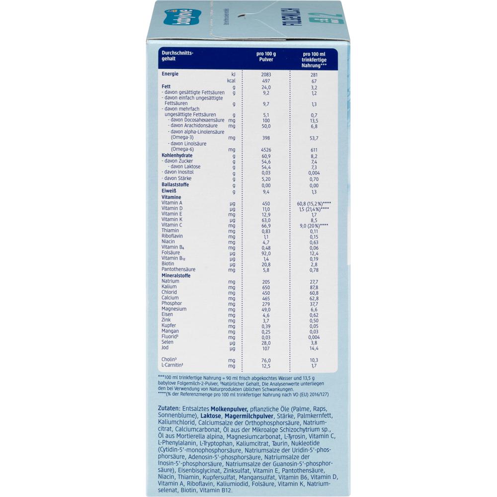 DM DM Babylove babylove Folgemilhi powdered milk stage 2 6 months 500g